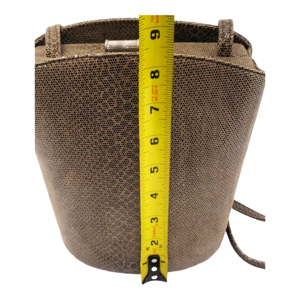 Rodo Italy Brown Suede Leather Shoulder Bag - Picture 4 of 13